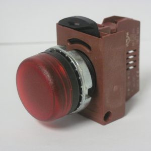 03-1344 Light Pilot 22.5mm Red LED 120V