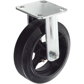 06-0454 Caster 10″ rubber mold on steel rigid 22-0681