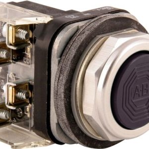 03-0197 Black Reverse Push Button