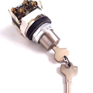 03-0382 Key Switch for W/D 3 pos. Spring Return to Center